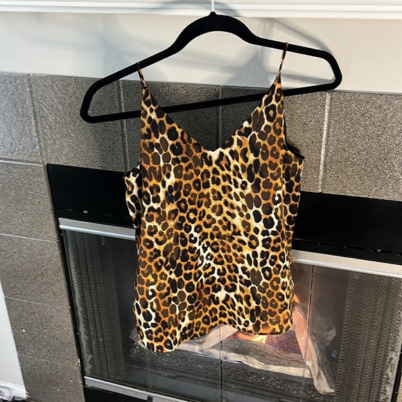 Express leopard tank. Size XS. Looks great under sweaters! - Picture 3 of 3